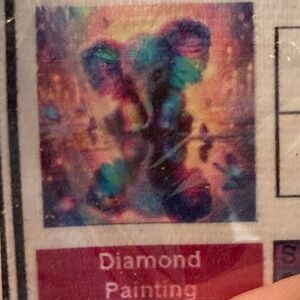 Colorful Elephant Diamond Painting Kit